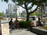 岡山にオープンカフェ01